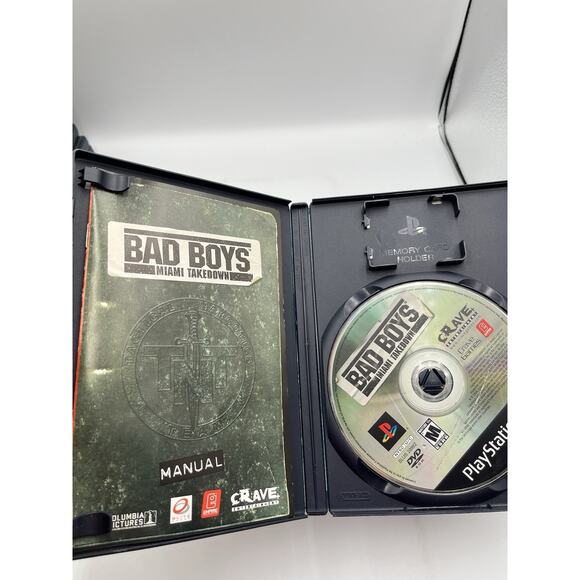 Bad Boys Miami Takedown (Sony PlayStation 2, 2004) Complete w/ Manual - Tested - Picture 5 of 7